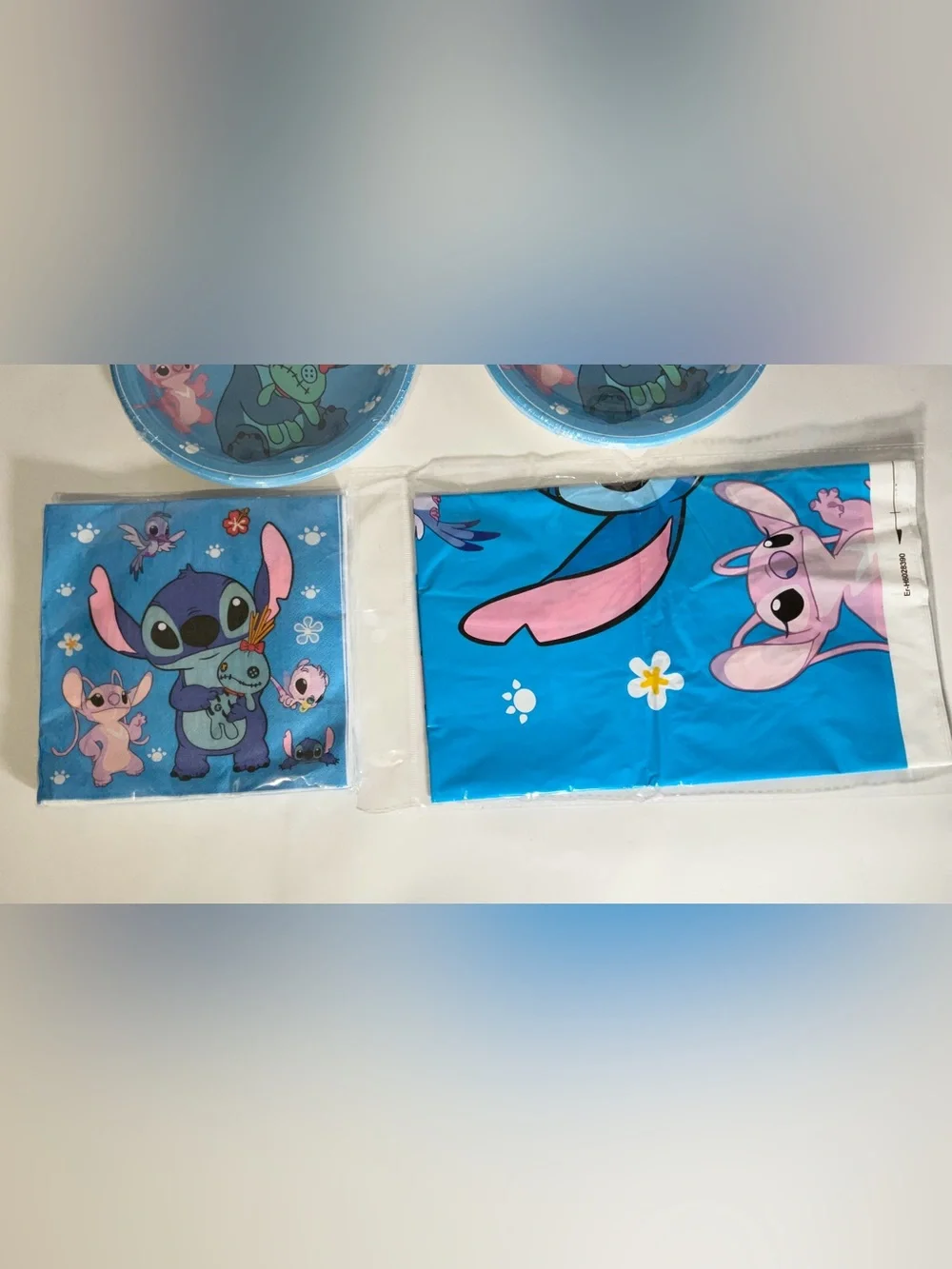 Stitch Party Supplies, Plates, Napkins and Tablecover for Stitch Birthday